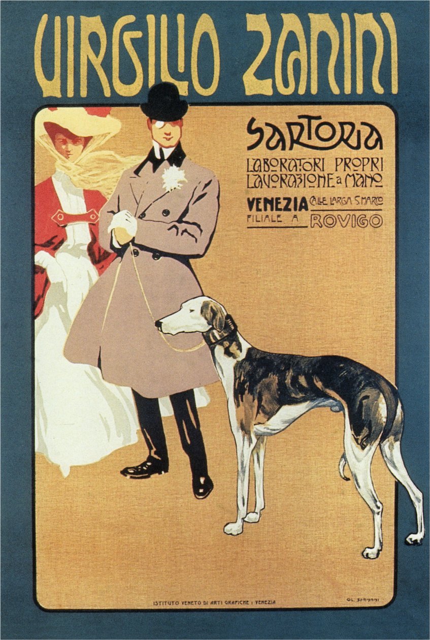Virgilio Zanini räätälöinti, 1900 tekijältä Gian Luciano Sormani