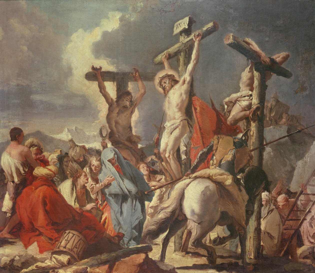 Kristus ristillä tekijältä Giovanni Domenico Tiepolo