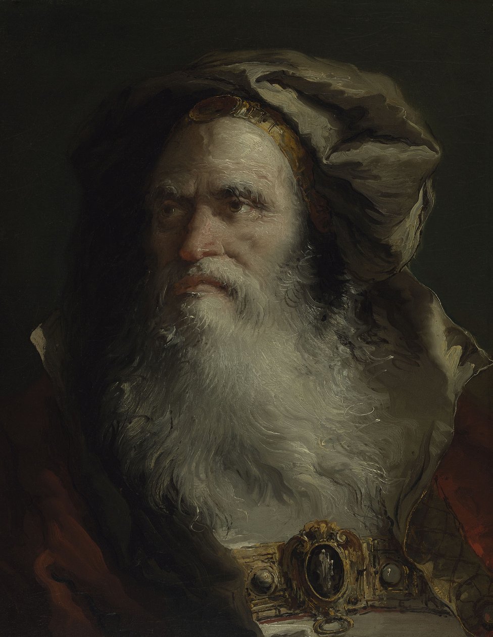 Filosofin päällikkö tekijältä Giandomenico Tiepolo