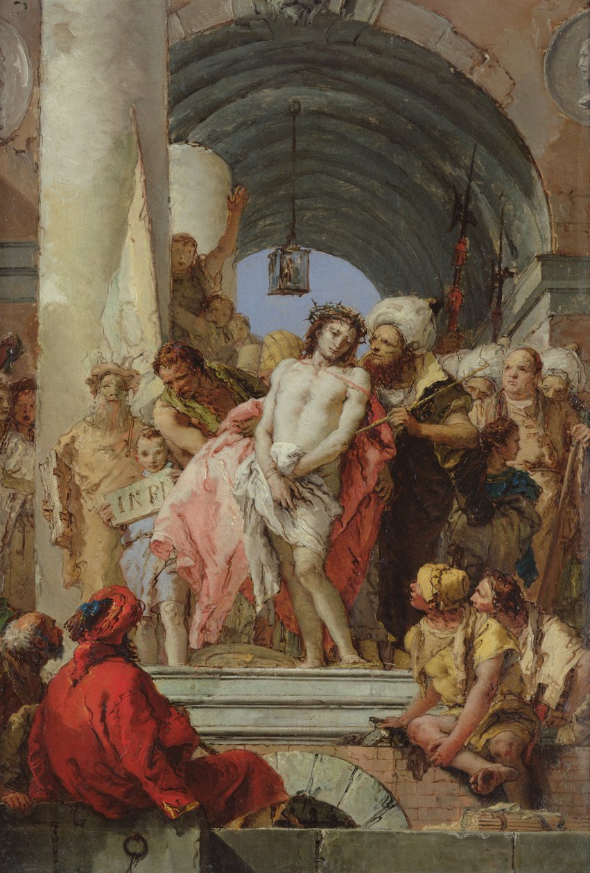 Katso mies tekijältä Giovanni Domenico Tiepolo