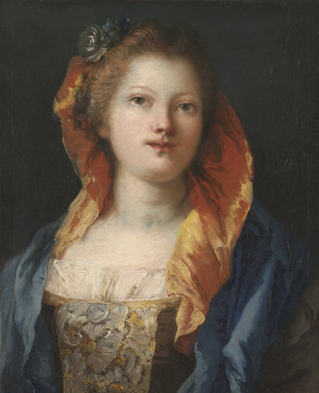 Naisen muotokuva, 1762-70 tekijältä Giovanni Domenico Tiepolo