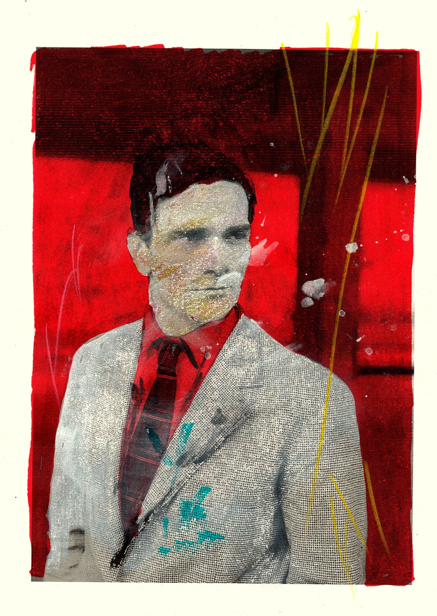 Portrait of Pierpaolo Pasolini, 2014 (sekatekniikka) tekijältä Gianluca Costantini