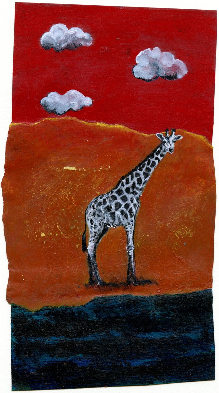 A Good View, 2005, (öljy paperille) tekijältä Gigi Sudbury