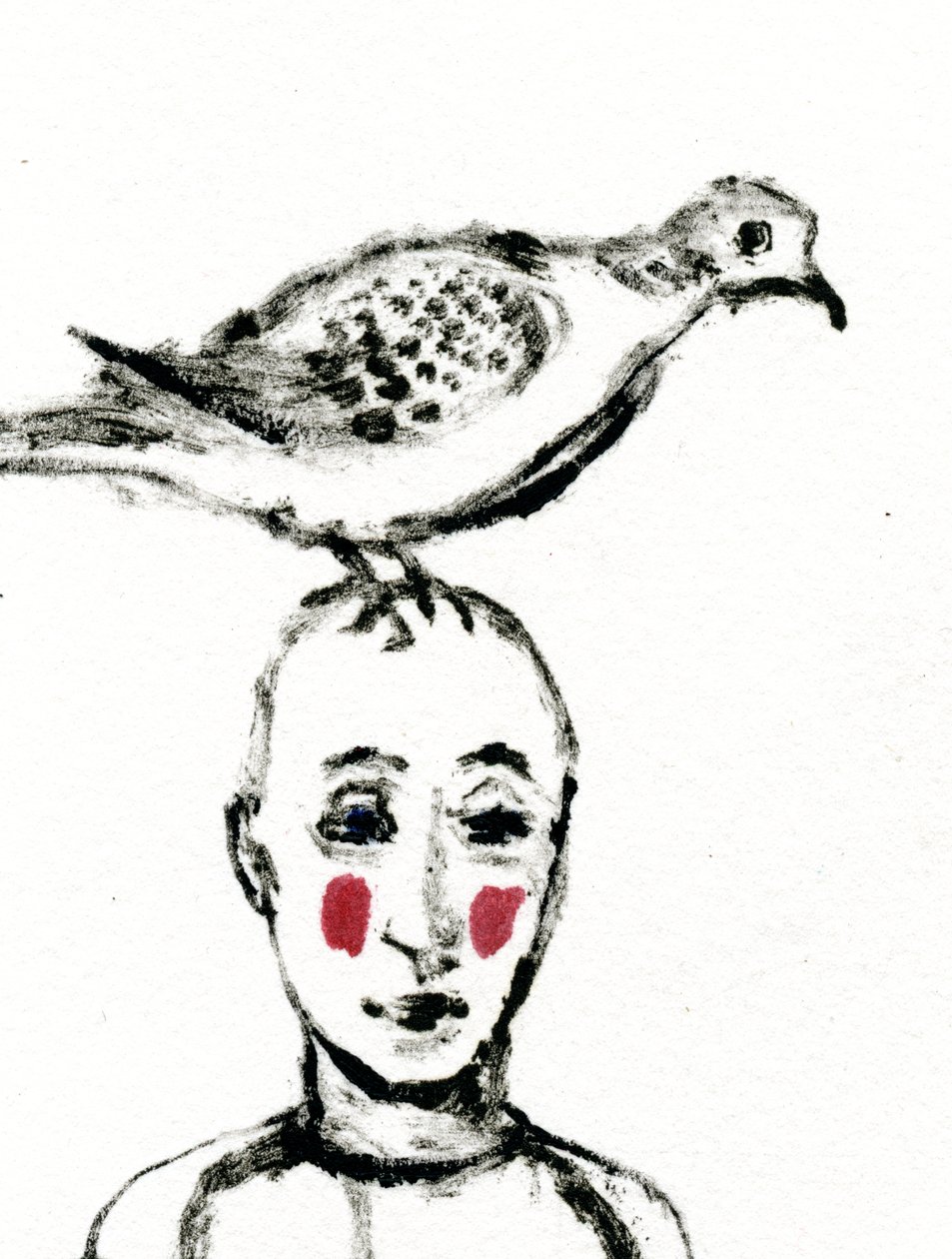 Kotiinpaluu, 2017, (öljy paperille) tekijältä Gigi Sudbury