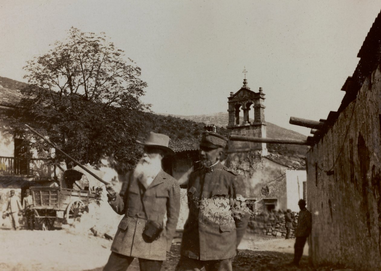 Albumi "Pictures of War II": italialaiset sotilaat Val Chiusonessa Podsenicaan, 09/1917 (b/w kuva) tekijältä Gigliucci Gigliucci