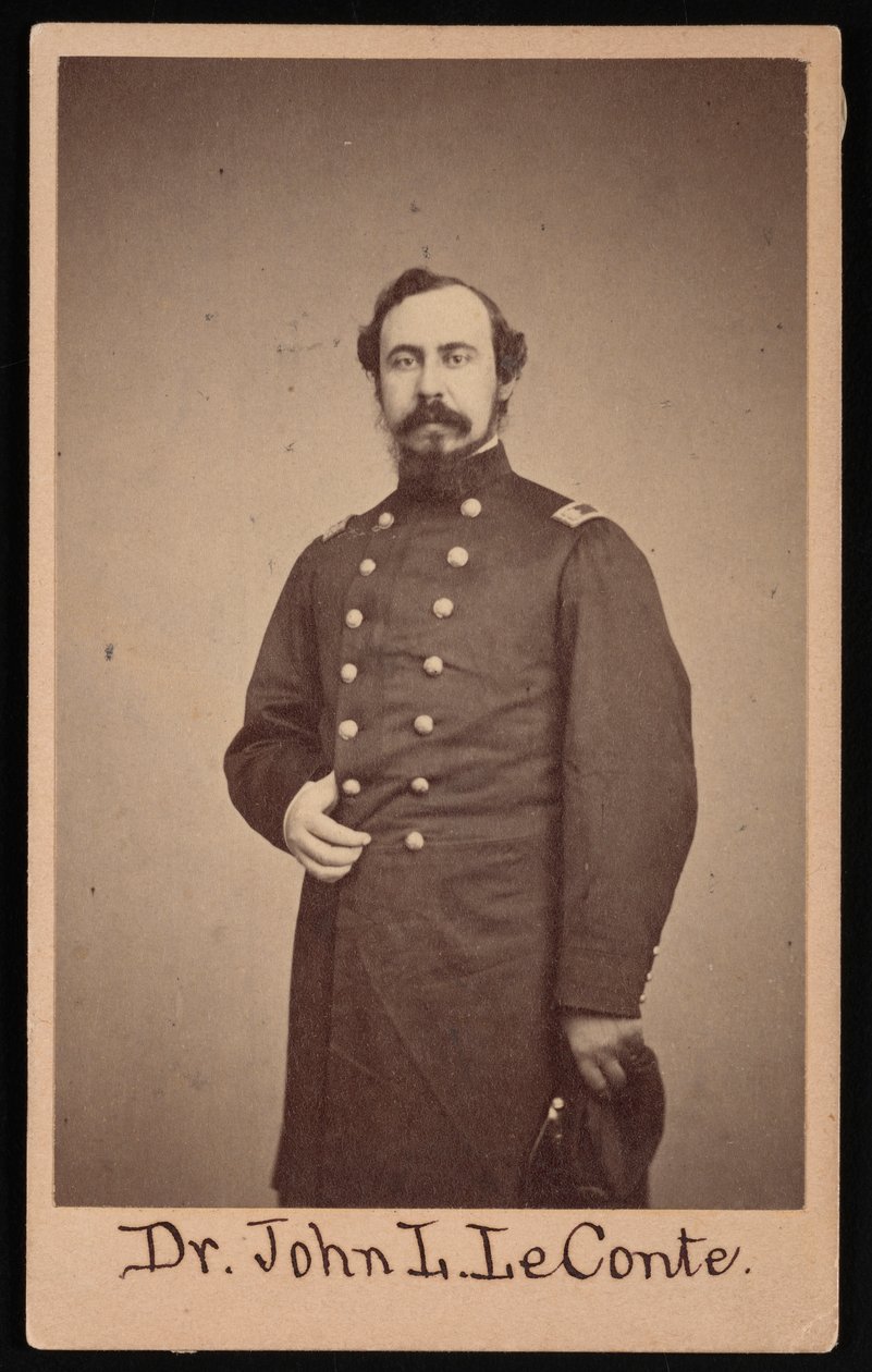 Tohtori John Lawrence LeConten muotokuva 1825-1883, 1862-1864. tekijältä Gihon and Rixon