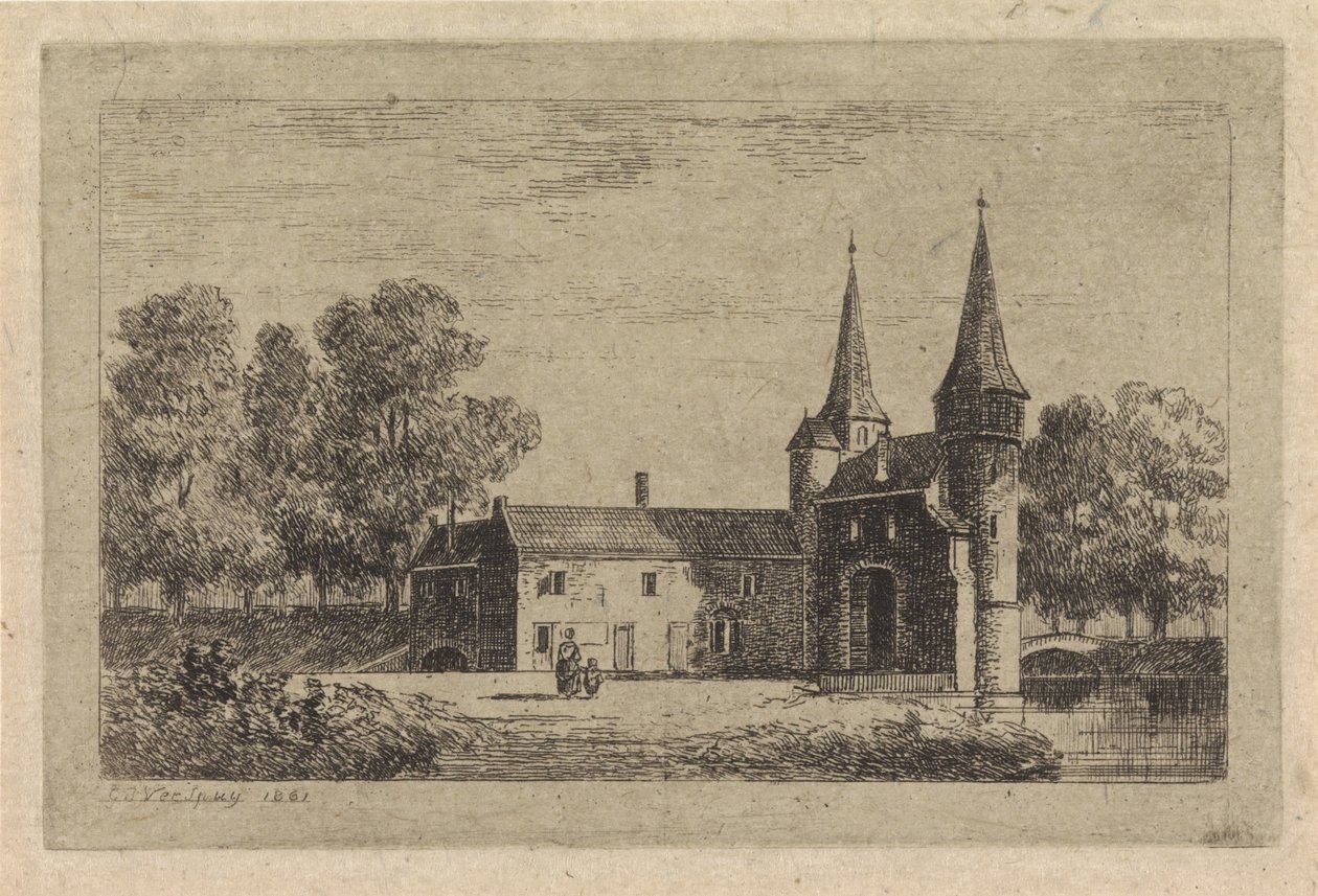 East Gate Delftissä tekijältä Gijsbertus Johannes Verspuy