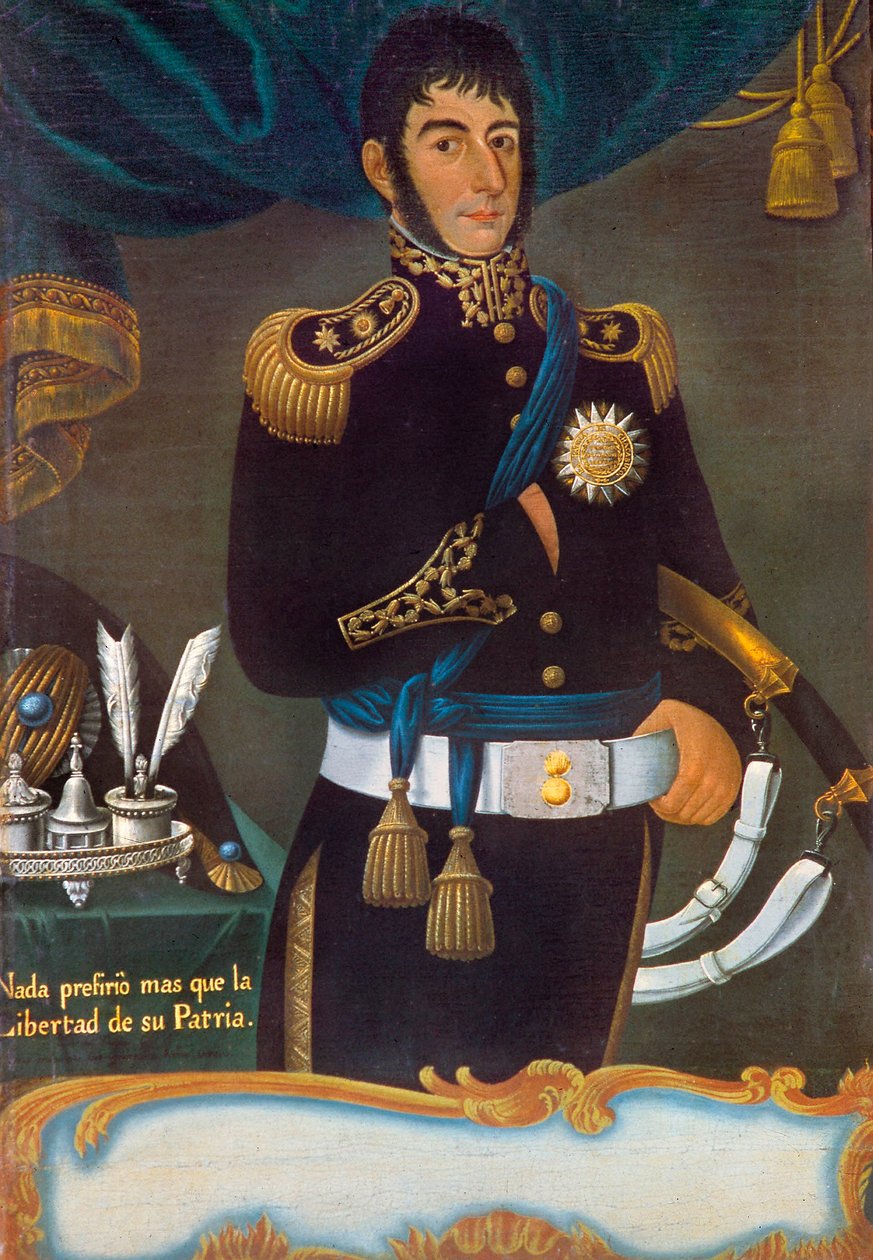 Jose san Martinin muotokuva tekijältä Gil de Castro