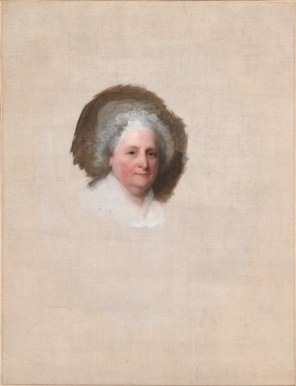 Martha Washington (Athenaeum -muotokuva) tekijältä Gilbert Stuart