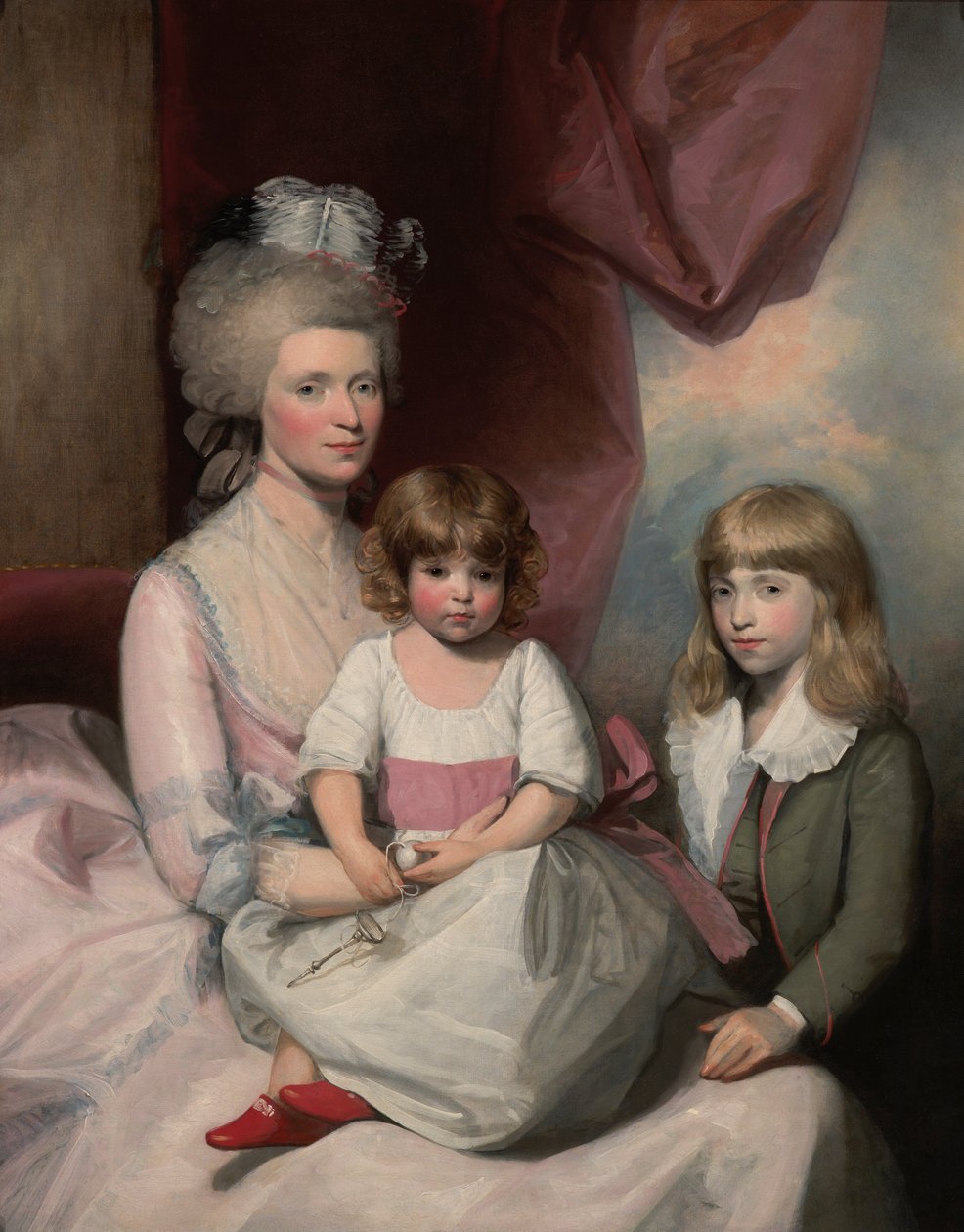 Perheen muotokuva tekijältä Gilbert Stuart