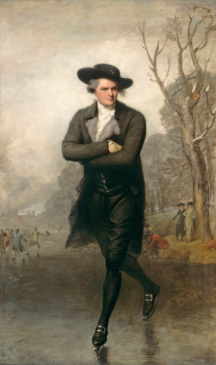 Luistelija (William Grantin muotokuva), 1782 tekijältä Gilbert Stuart