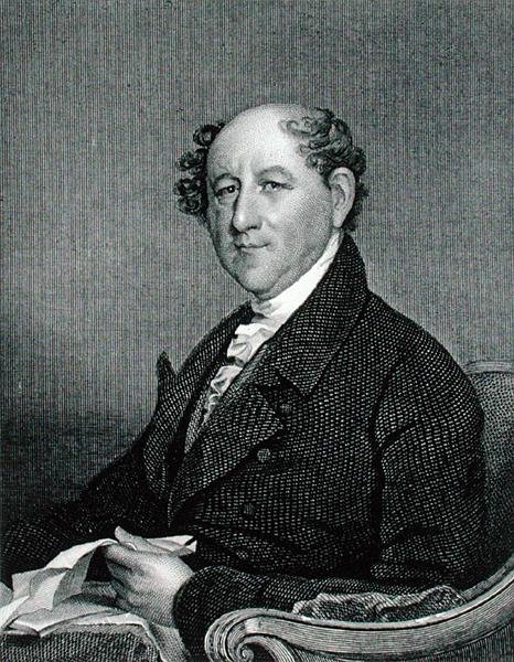 Rufus King (1755-1827) kaiverrus Thomas Kelly (n. 1795-n. 1841) (kaiverrus) tekijältä Gilbert (after) Stuart