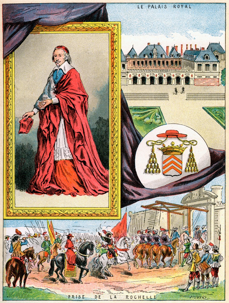 Kardinaali Richelieu, 1898 tekijältä Gilbert