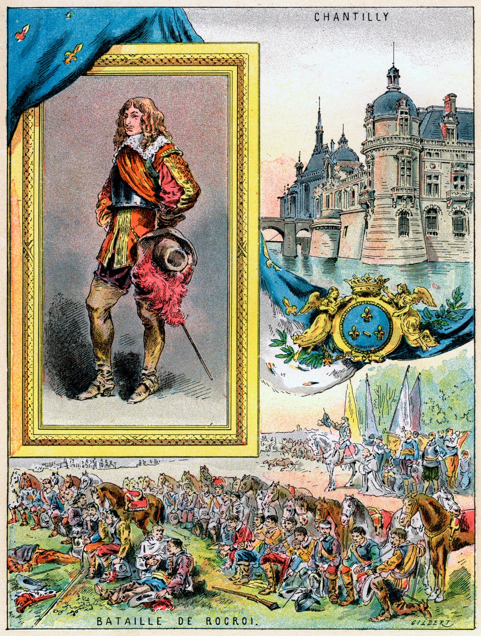 Louis II Bourbon, Condén prinssi, 1898 tekijältä Gilbert