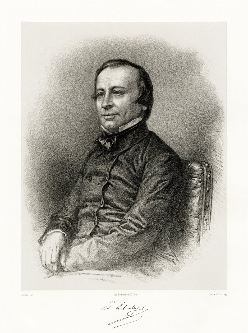 Édouard René Lefebvre de Laboulaye, 1865-66 tekijältä Gilbert