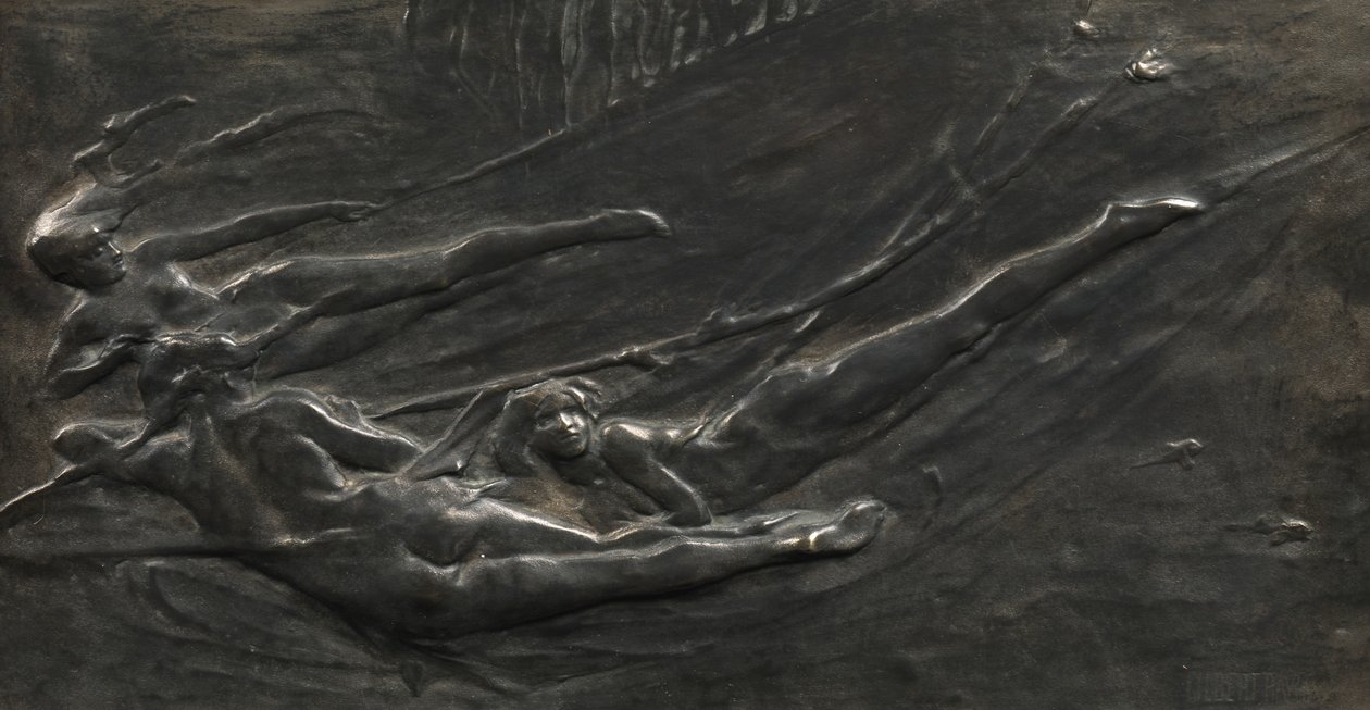 Hylätty, ensivalu 1900 (pronssi) tekijältä Gilbert Bayes