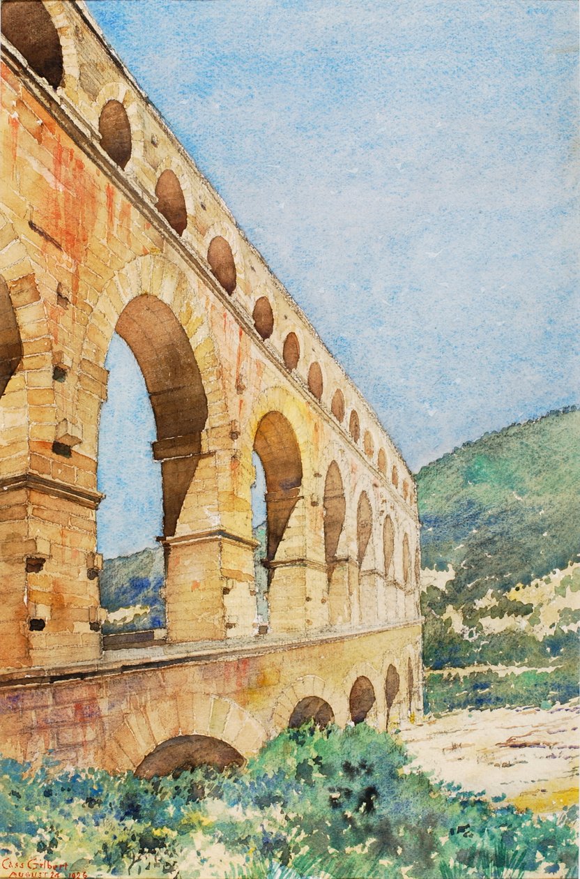Pont du Gard, Ranska tekijältä Gilbert Cass