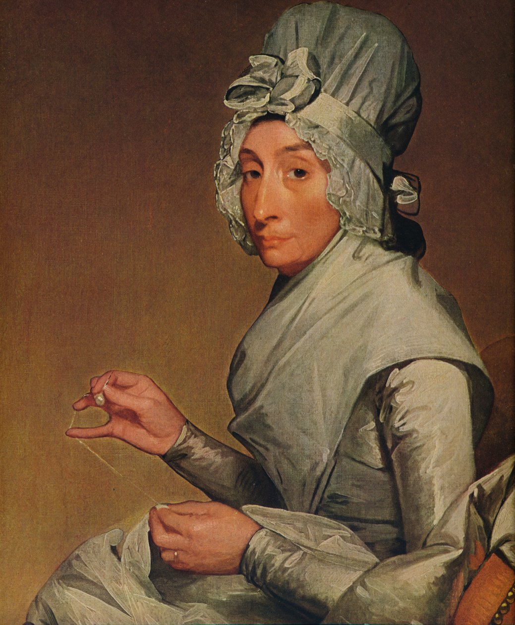 "Catherine Brass Yates rouva Richard Yates", 1793-1794 tekijältä Gilbert Charles Stuart