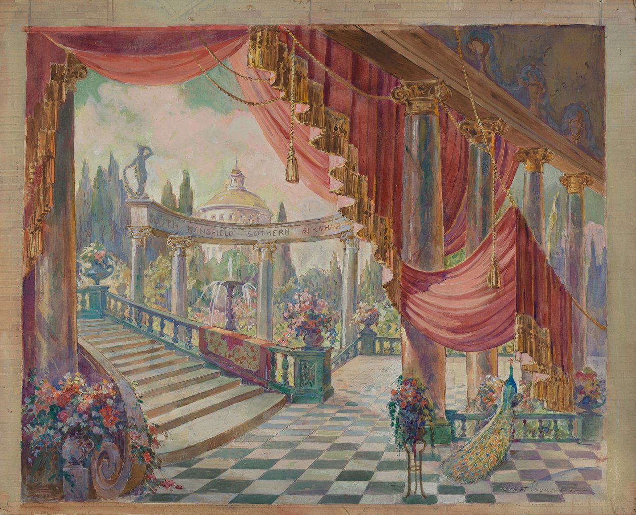 Stage Set, c. 1939. tekijältä Gilbert Sackerman