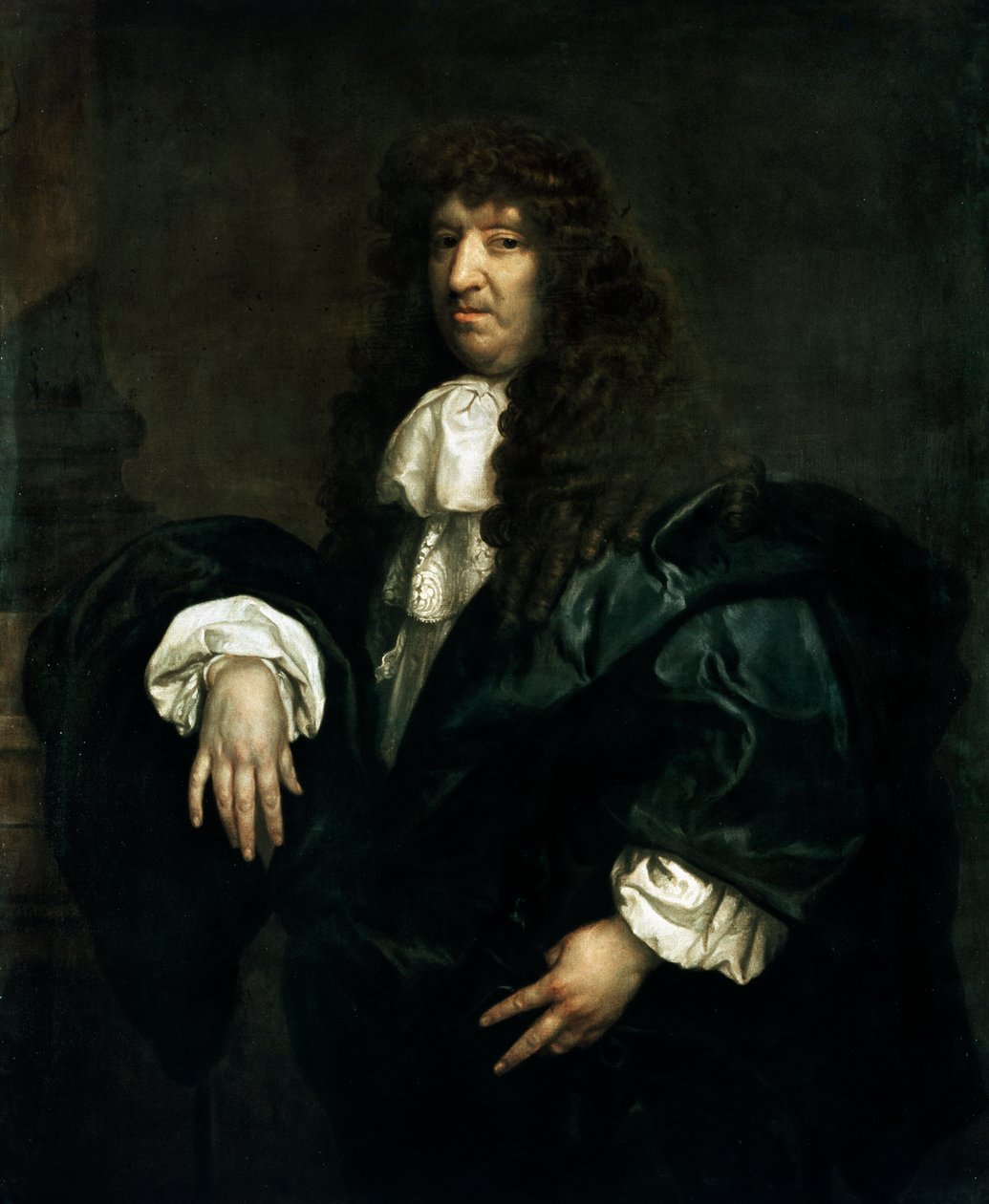 Samuel Butlerin muotokuva, n. 1670-1680 (öljy kankaalle) tekijältä Gilbert Soest