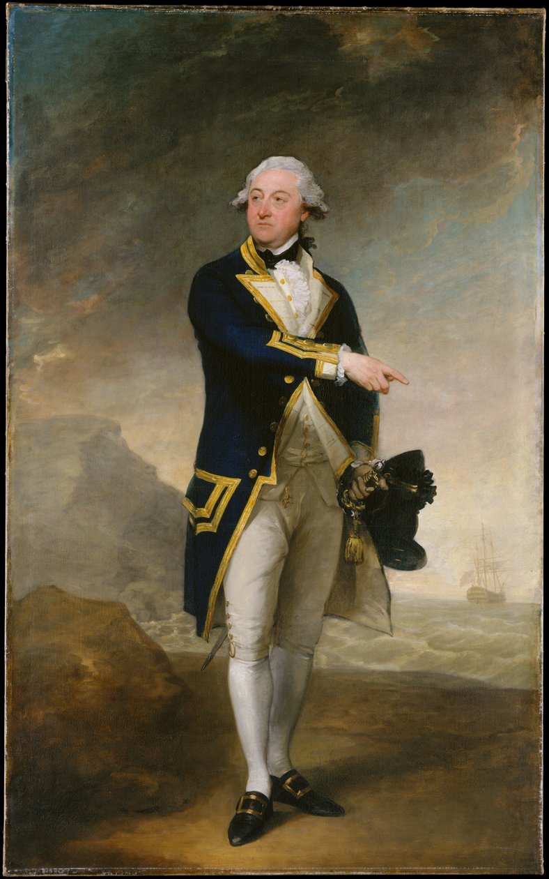 Kapteeni John Gell tekijältä Gilbert Stuart