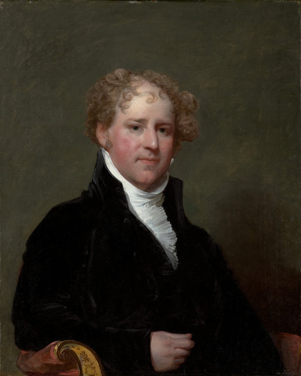 Charles Davis (1777–1821), n. 1808–1809 (öljy puulevylle) tekijältä Gilbert Stuart
