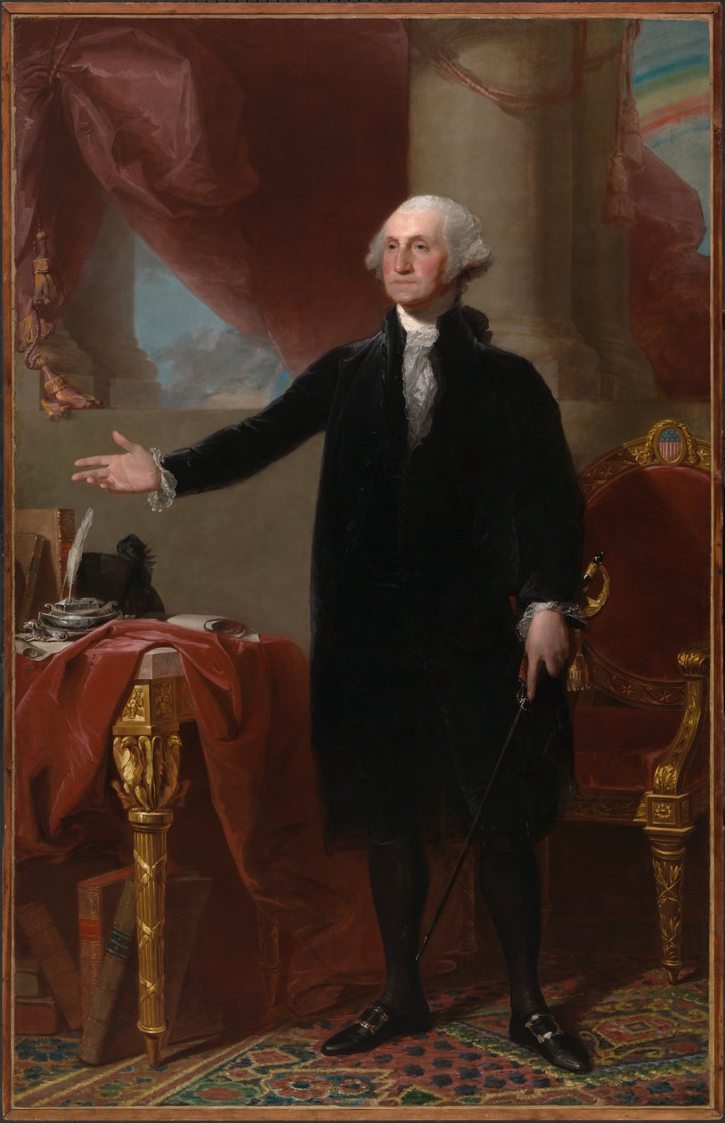 George Washington (1732-1799) tekijältä Gilbert Stuart