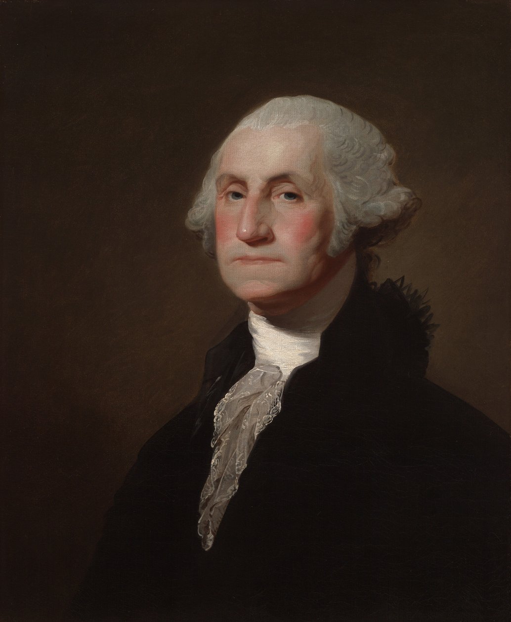 George Washington (1732–1799), oikeustieteen tohtori (LL.D.) 1781 tekijältä Gilbert Stuart