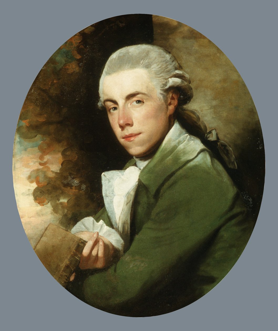 Mies vihreässä takissa tekijältä Gilbert Stuart