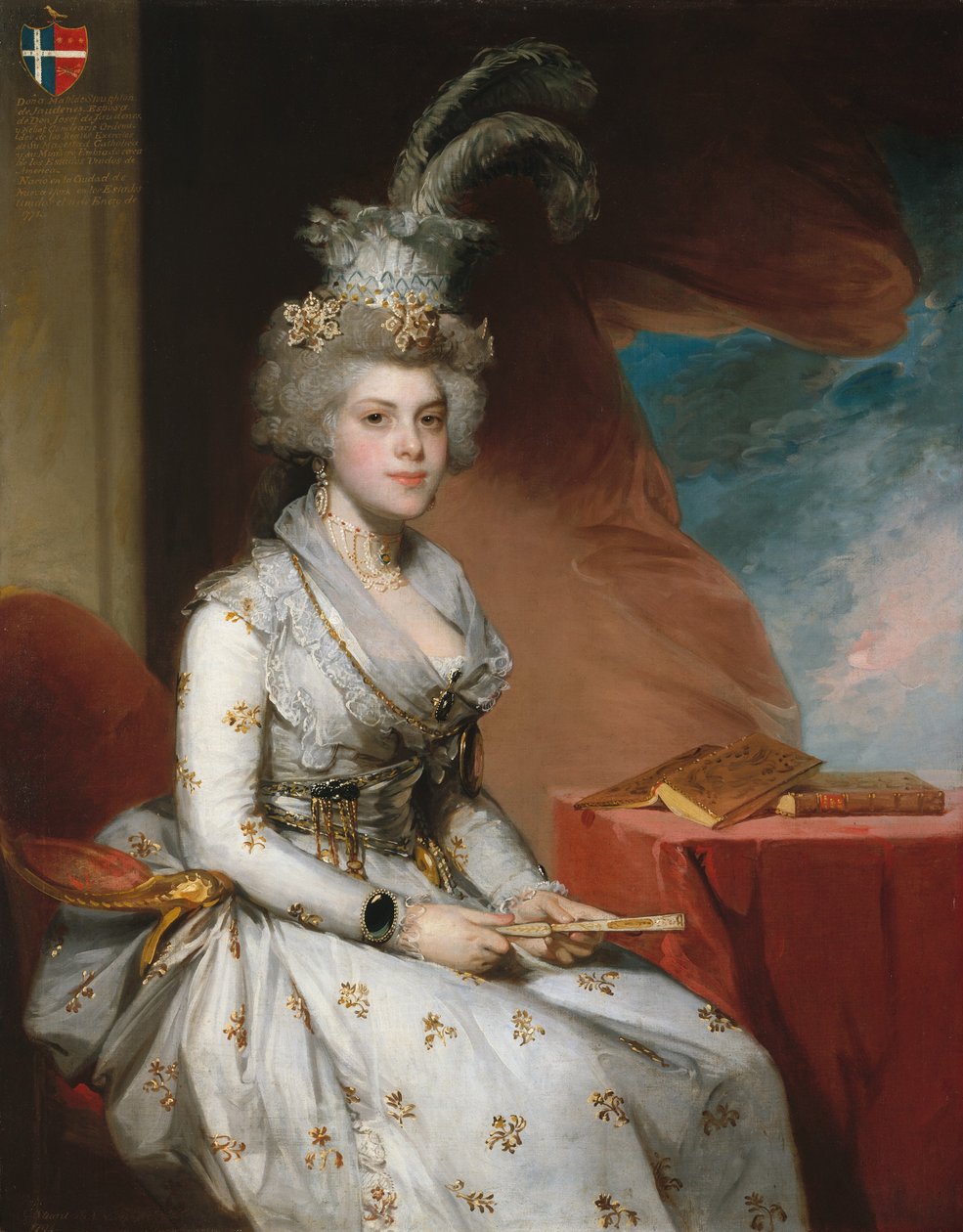 Matilda Stoughton de Jaudenes tekijältä Gilbert Stuart
