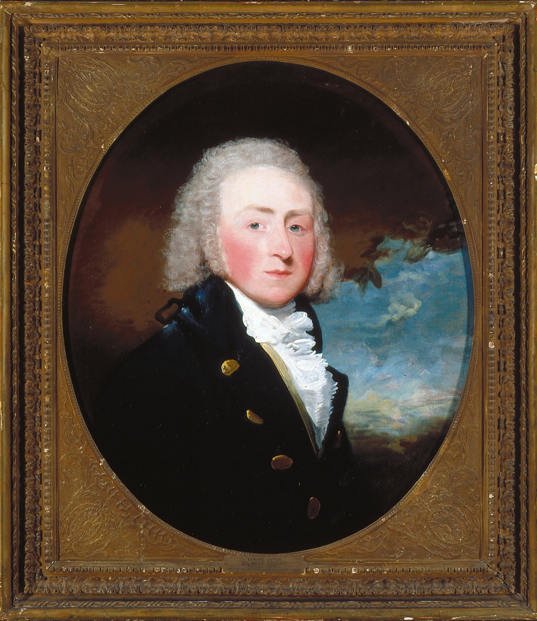 Edward Loftuksen muotokuva (öljy kankaalle) tekijältä Gilbert Stuart