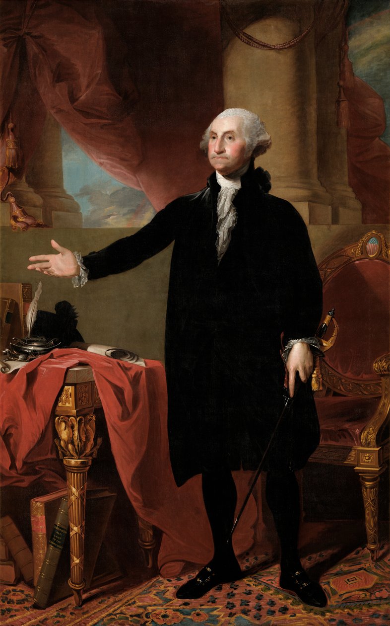 George Washingtonin muotokuva tekijältä Gilbert Stuart