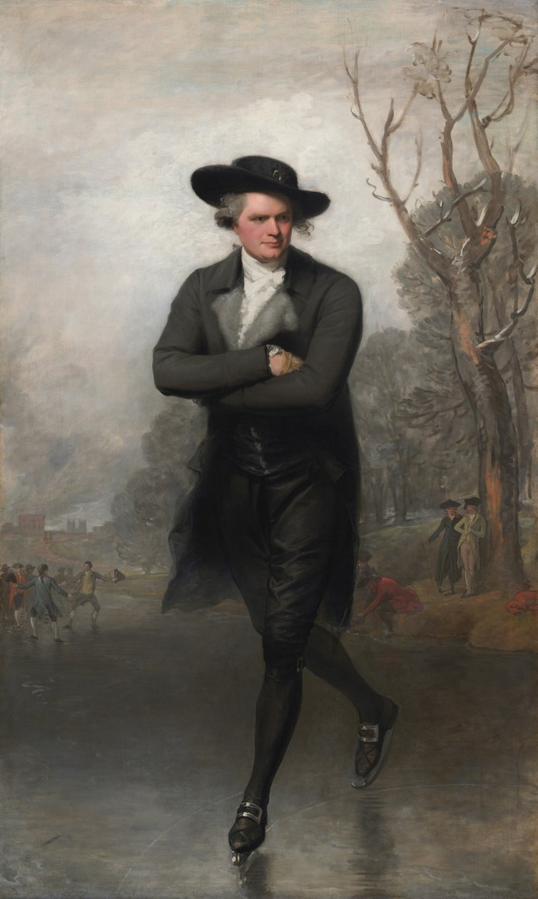 Luistelija (William Grantin muotokuva) tekijältä Gilbert Stuart