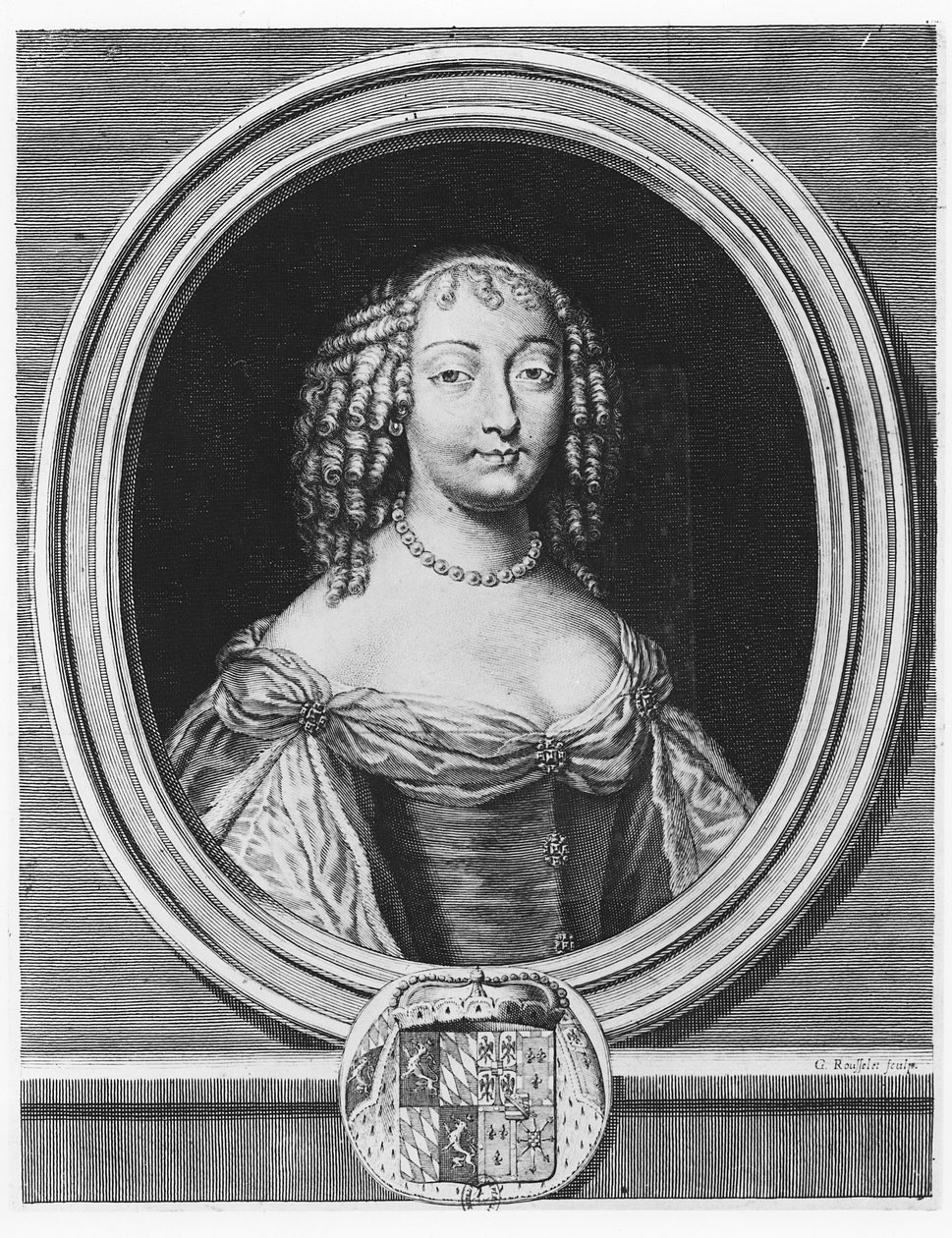 Anne Gonzaga, prinsessa Palatine tekijältä Gilles Rousselet
