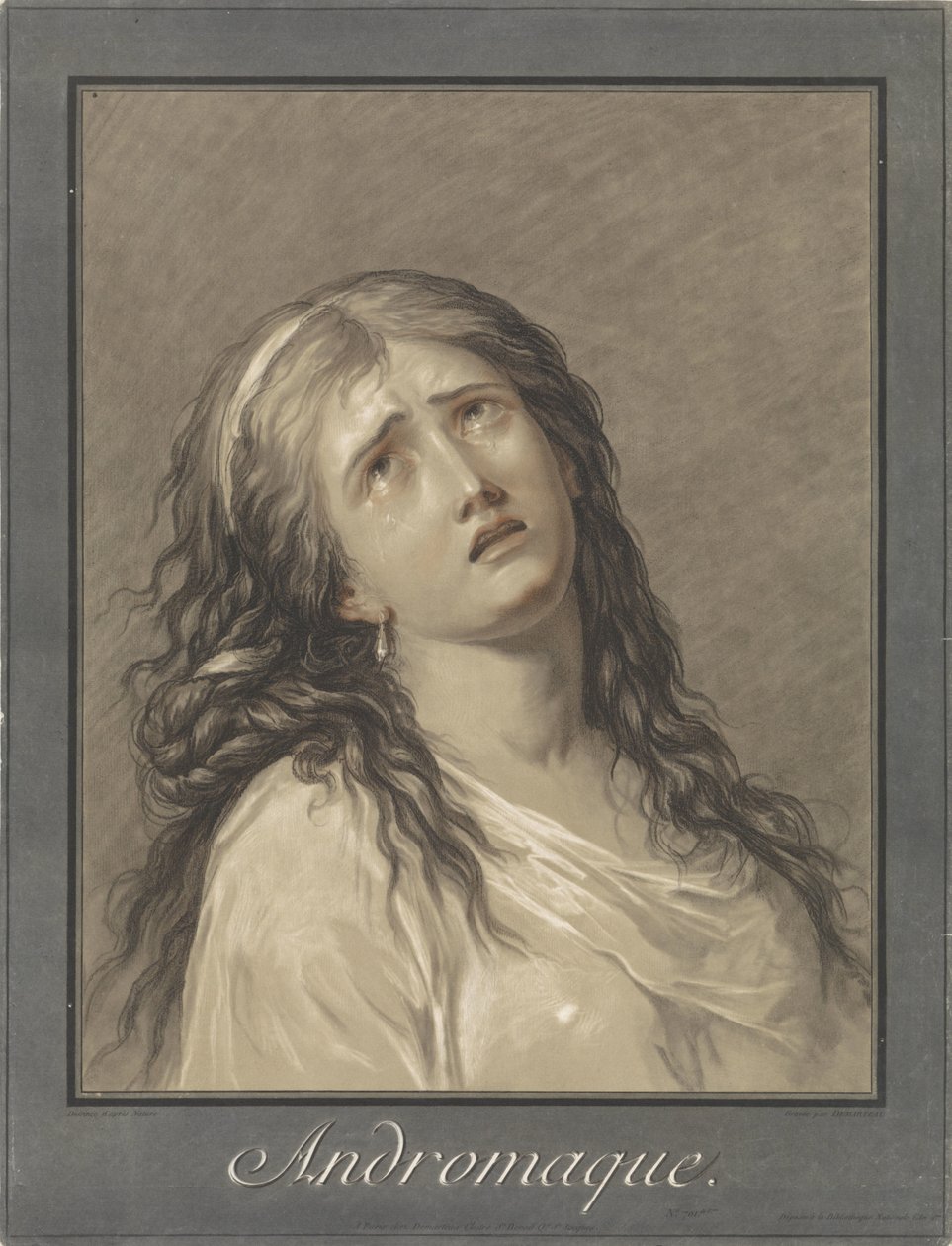 Andromache itkee tekijältä Gilles Demarteau