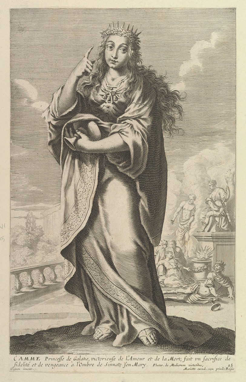 Camme, 1647. Tekijät: Gilles Rousselet, Abraham Bosse. tekijältä Gilles Rousselet and Abraham Bosse