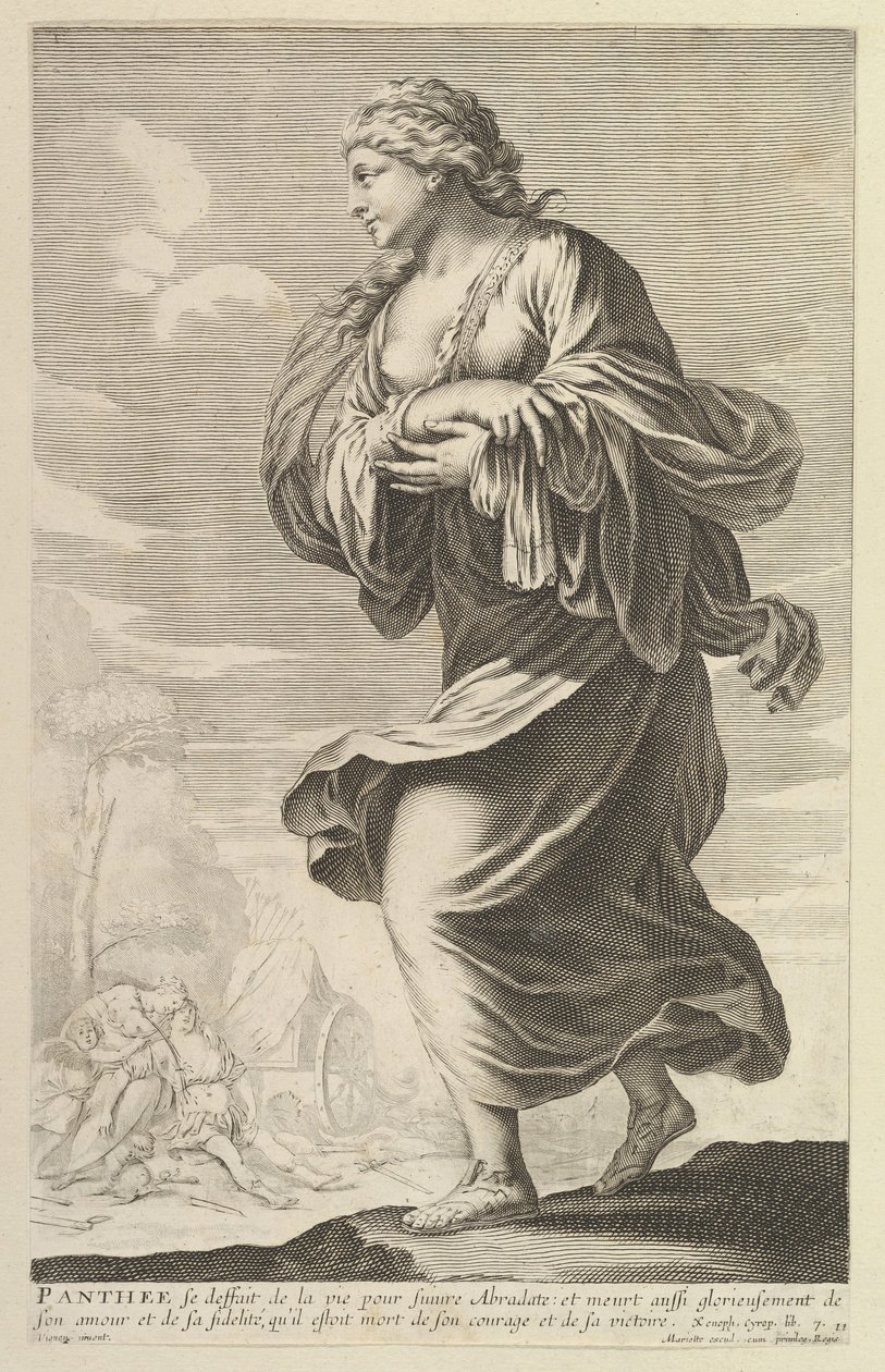 Pantheus, 1647. Tekijät: Gilles Rousselet, Abraham Bosse. tekijältä Gilles Rousselet and Abraham Bosse