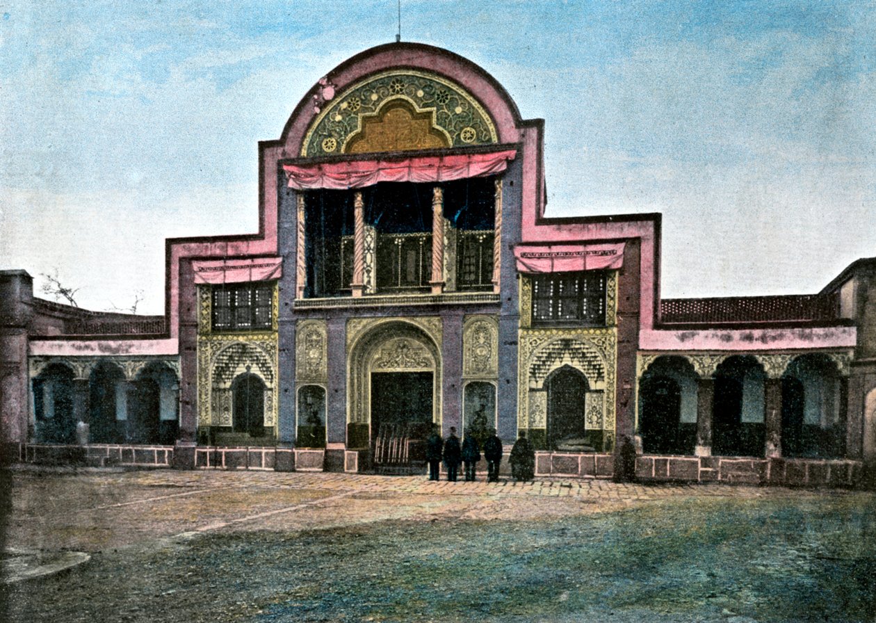 Shahin palatsin portti, Teheran, c1890 tekijältä Gillot