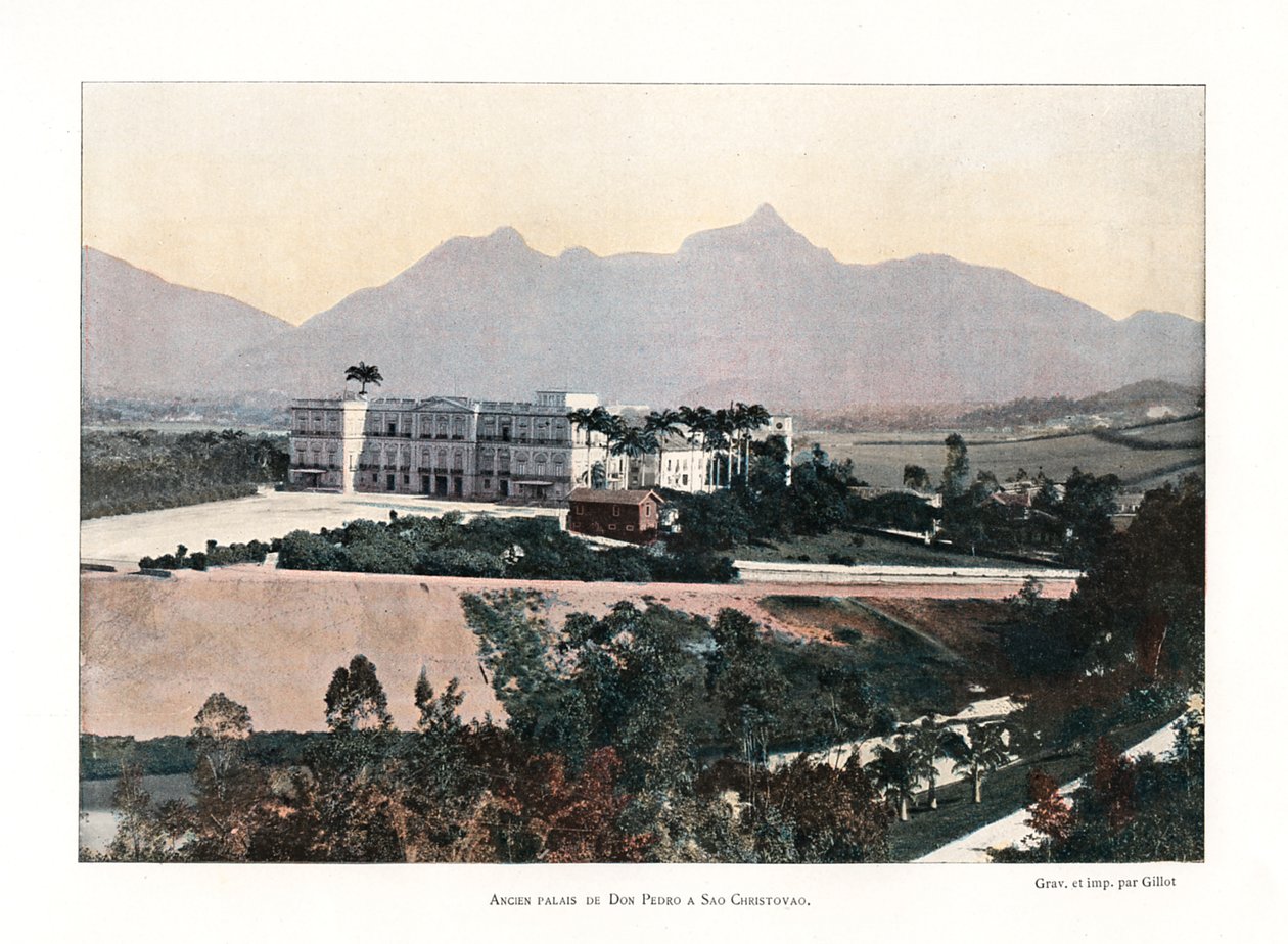Don Pedron palatsi, Brasilia, 1800-luku tekijältä Gillot