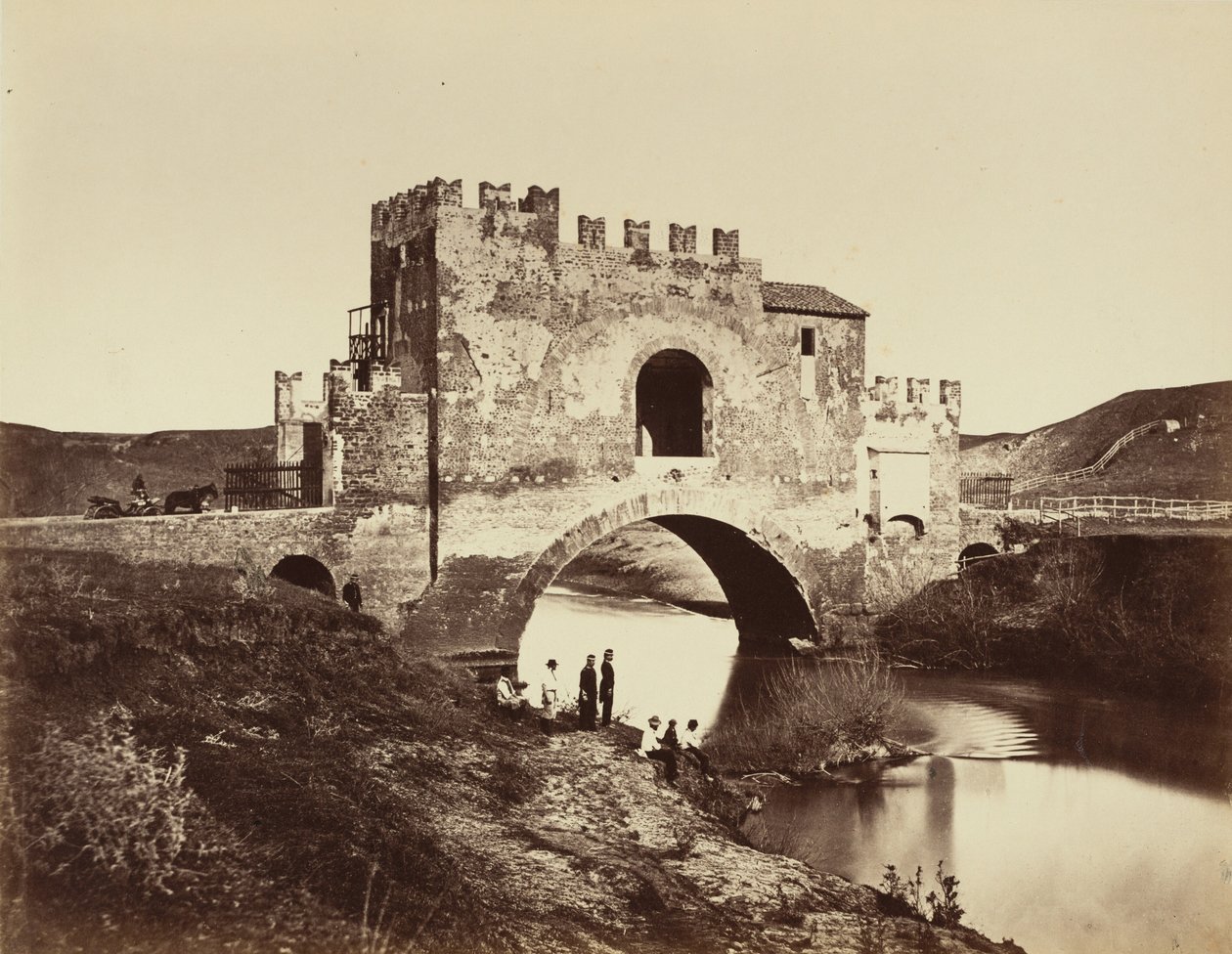 Nomentanon silta, 1860-luku (kuva) tekijältä Gioacchino Altobelli