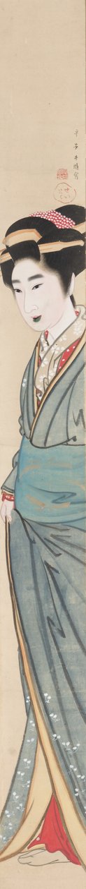Kurtisaani, 1800-luku. tekijältä Gion Seitoku