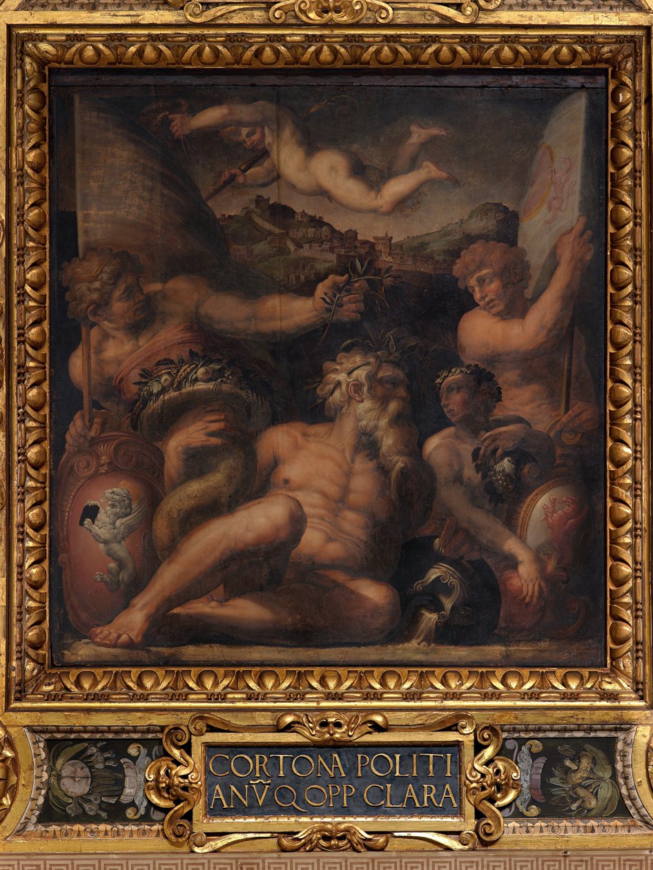 Cortona ja Montepulciano tekijältä Giorgio Vasari