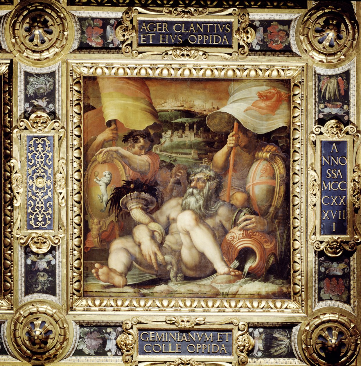Allegoria San Gimignanon ja Colle Val d