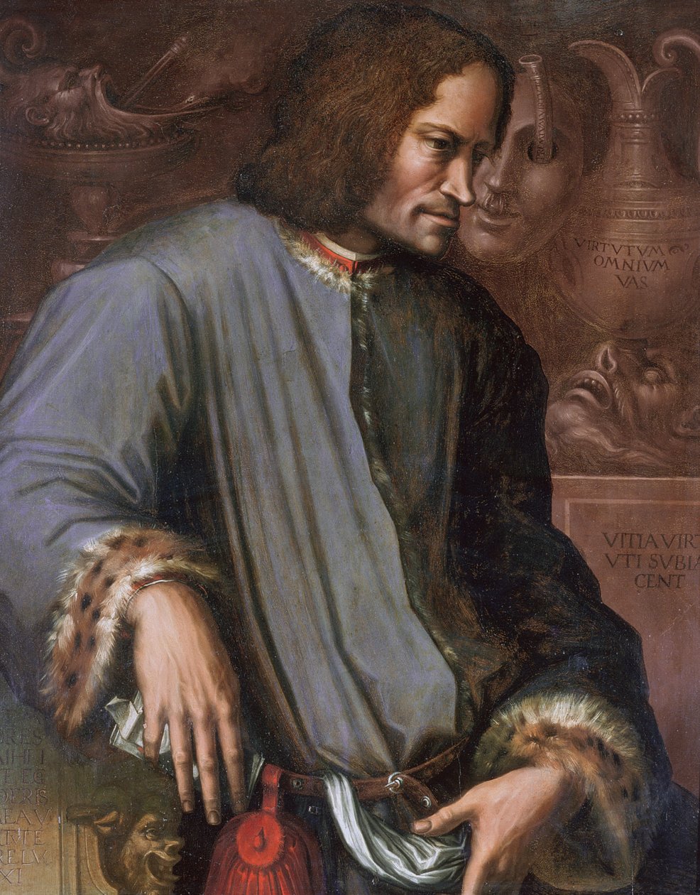 Lorenzo de Medici (1449-92) "Upea" tekijältä Giorgio Vasari