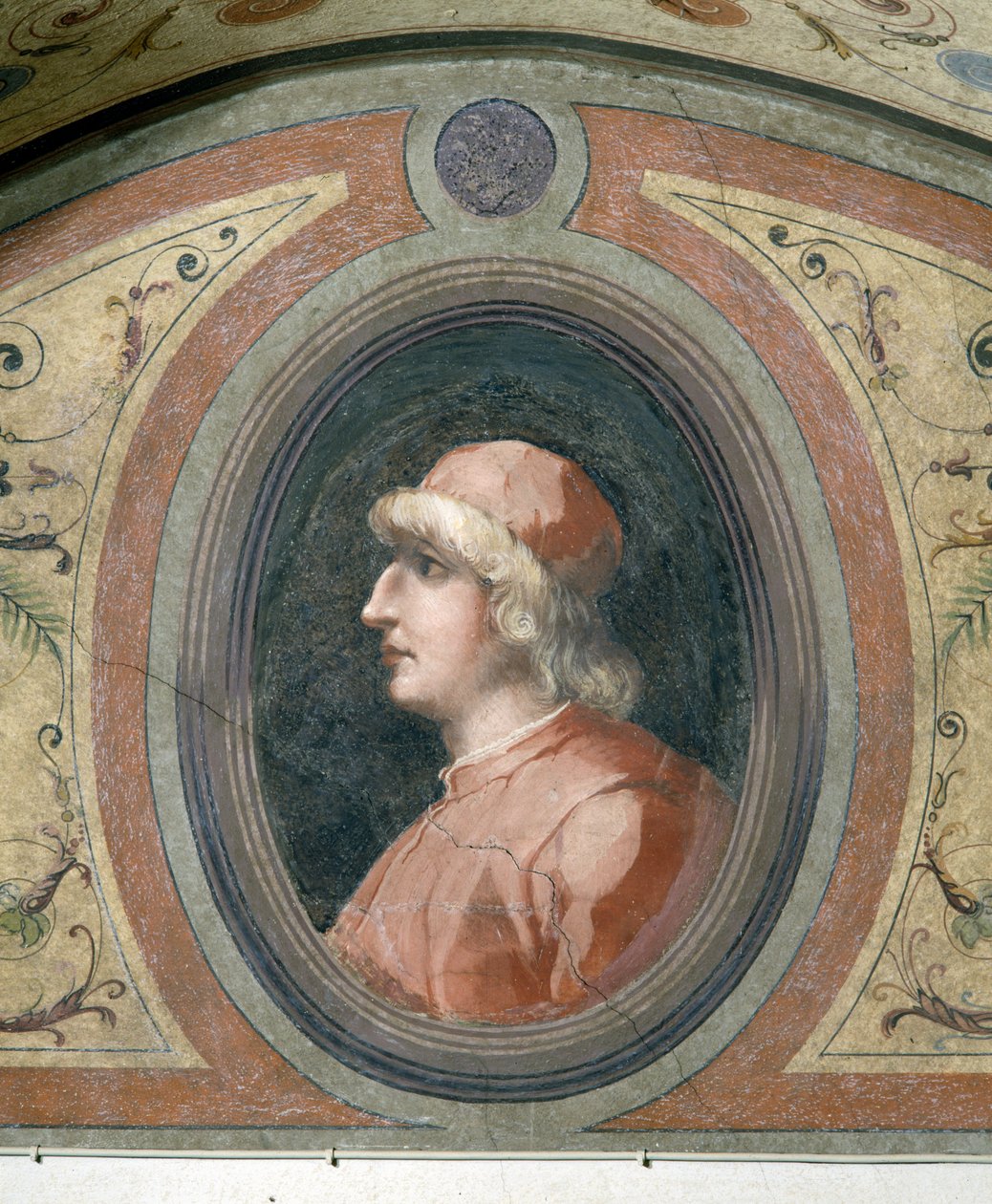 Miehen muotokuva, Fame of Fame, 1548 tekijältä Giorgio Vasari
