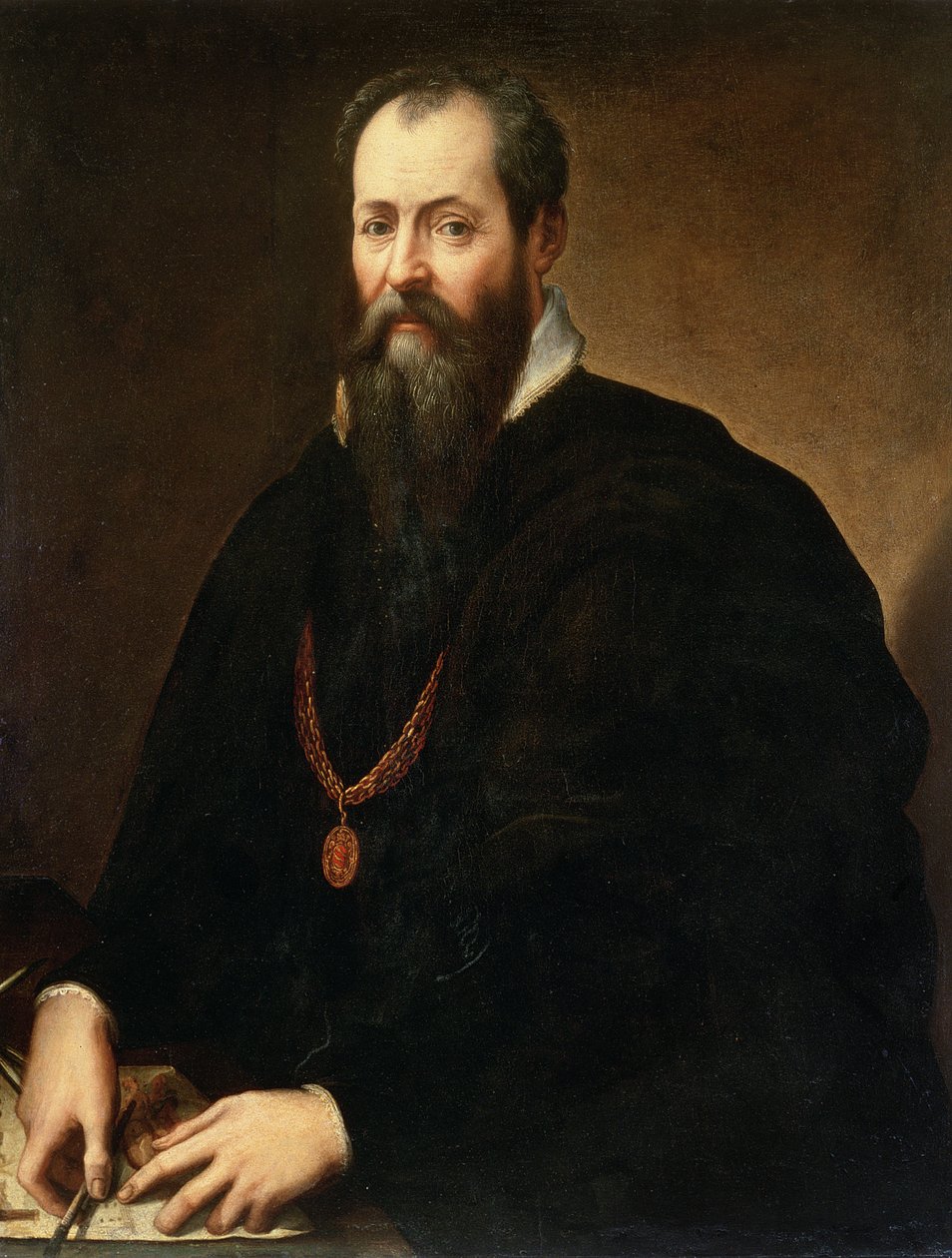Omakuva, 1566-68 tekijältä Giorgio Vasari