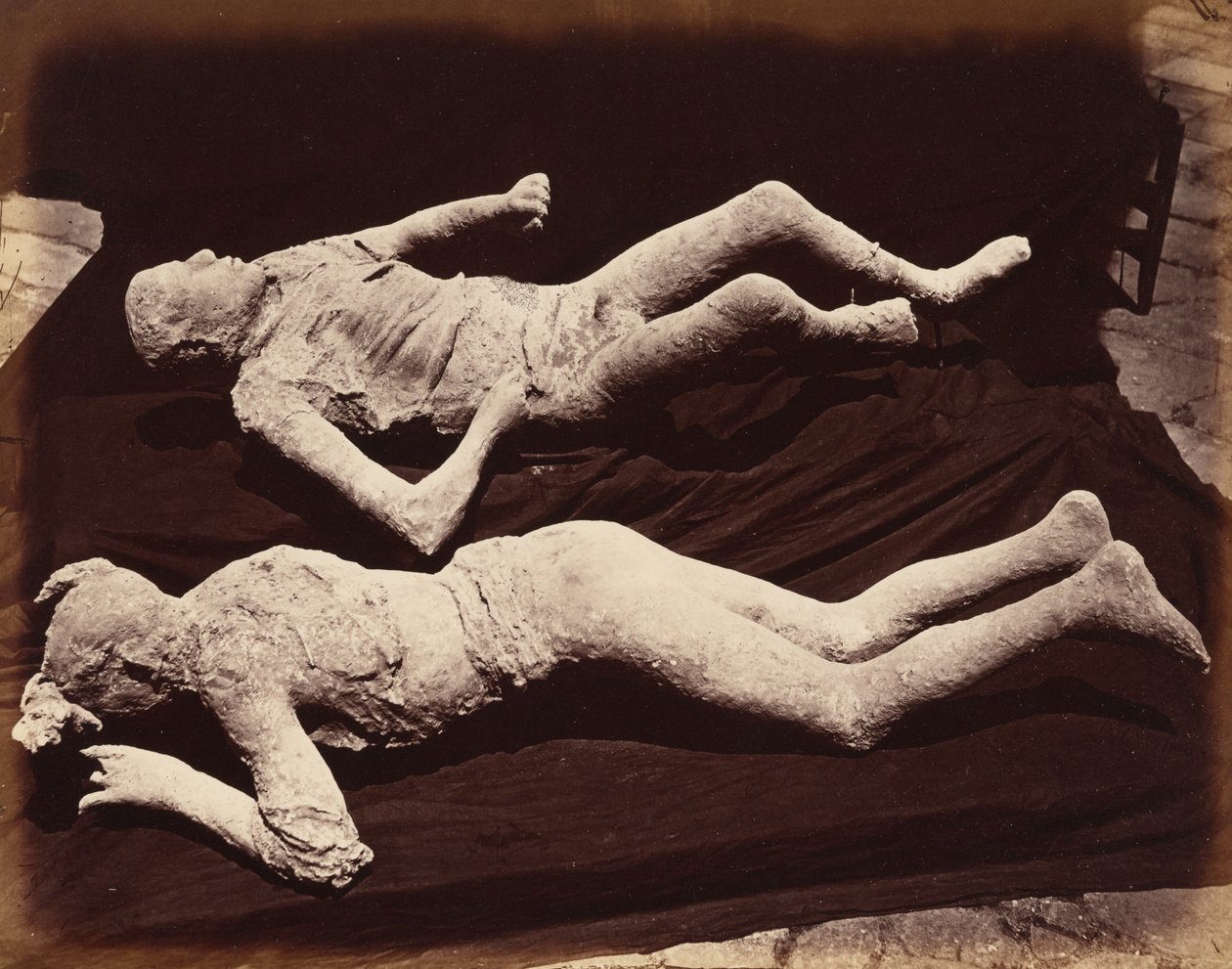 Ihmisen valokset, Pompeji, n. 1870 (kuva) tekijältä Giorgio Sommer