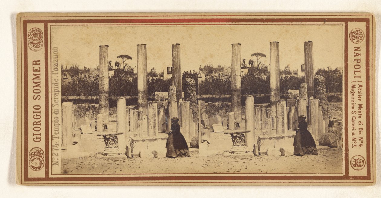 Tempel des Serapis. Pozzuoli. tekijältä Giorgio Sommer