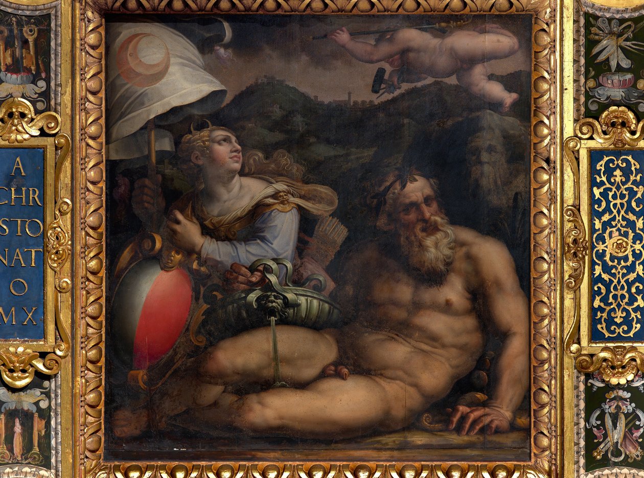 Fiesolen allegoria tekijältä Giorgio Vasari
