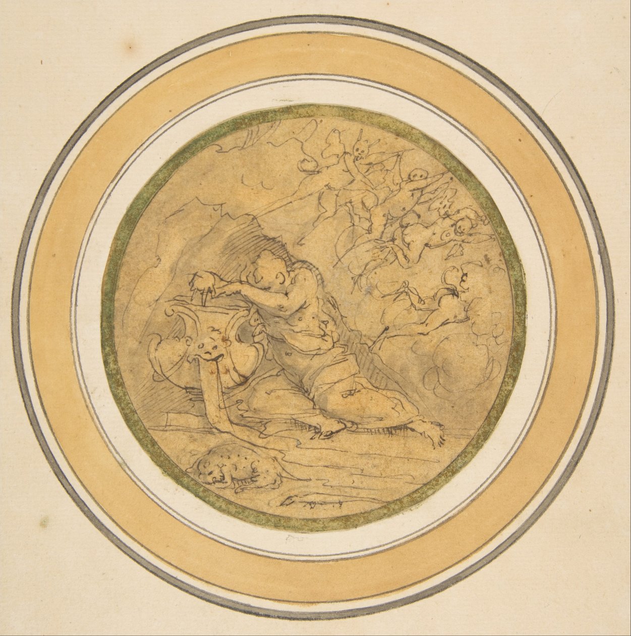 Allegorie des Vergessens tekijältä Giorgio Vasari